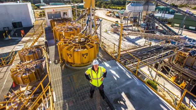 Real modular mineral recovery plant with compact integrated processing equipment